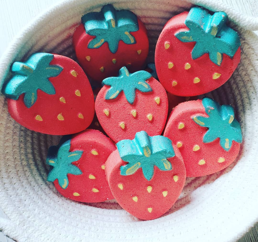 Strawberry Bath Bomb