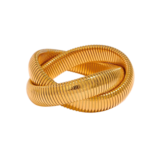 Lauren Kenzie Gold Wrap Bracelet