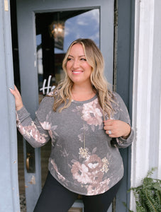 Fall Florals tunic top