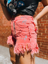 Load image into Gallery viewer, POL Ever The Artist Frayed Shorts