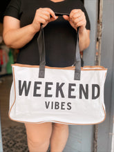 Load image into Gallery viewer, Weekend Vibes Tote Bag