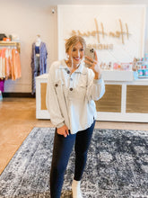 Load image into Gallery viewer, Favorite oversized half button pullover