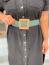 Load image into Gallery viewer, Teal Shores Woven Belt