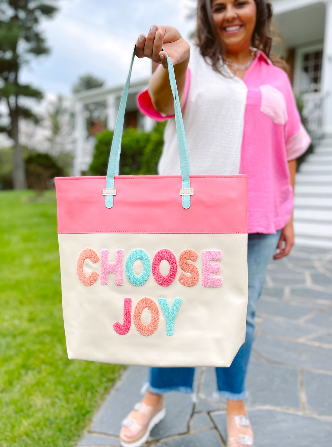 Choose Joy Tote Bag