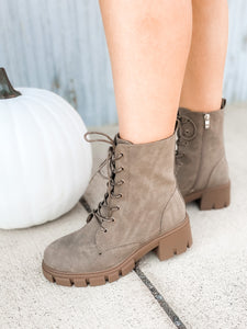 Dirty Laudry Newz Boot in Taupe