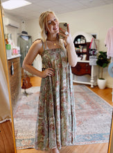 Load image into Gallery viewer, Perfectly Paisley Green Dress