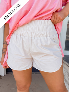 Summer Staple Shorts - Bone