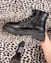 Load image into Gallery viewer, Made For Stompin&#39; Combat Boot in Black