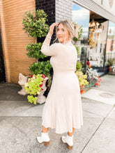 Load image into Gallery viewer, Endless Possibilities Sweater Dress in Stone