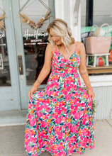 Load image into Gallery viewer, Heavenly Hibiscus Maxi Dress