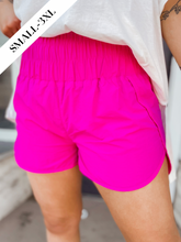 Load image into Gallery viewer, Summer Staple Shorts - Hot Pink