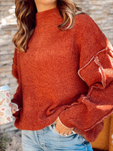Load image into Gallery viewer, Step Into Chenille Sweater in Pumpkin Spice