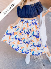 Load image into Gallery viewer, Living Freely Midi Skirt