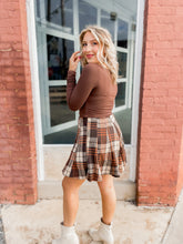 Load image into Gallery viewer, Pass The Pie Plaid Skirt