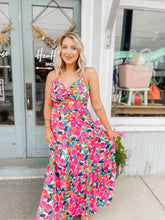 Load image into Gallery viewer, Heavenly Hibiscus Maxi Dress