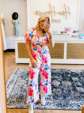 Load image into Gallery viewer, Spring Florals Smocked Jumper