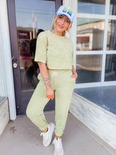 Load image into Gallery viewer, All My Days Cropped Tee - Olive