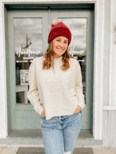 Load image into Gallery viewer, Sweet Cream Knitted Pullover