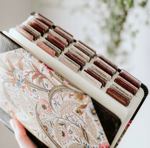 The Daily Grace Co - Rose Floral Bible Tabs