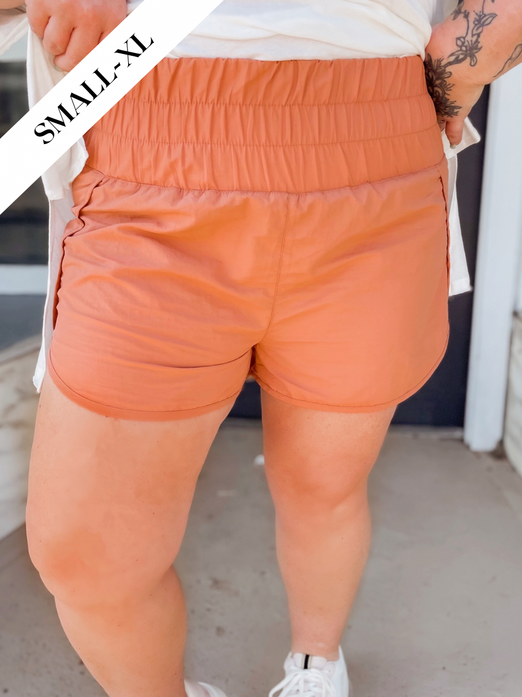 Summer Staple Shorts - Butter Orange