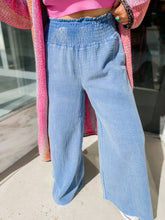 Load image into Gallery viewer, Keeping Promises Wide Leg Pants - Denim