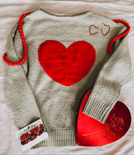 Load image into Gallery viewer, Love Letter Fuzzy Pullover