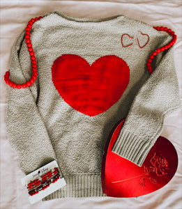 Love Letter Fuzzy Pullover