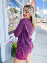 Load image into Gallery viewer, Road Trip Ready Acid Wash Set in Plum
