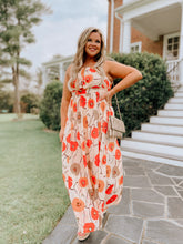 Load image into Gallery viewer, Pretty in Poppies Maxi Dress