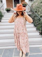 Load image into Gallery viewer, Pumpkin Paisley Dress