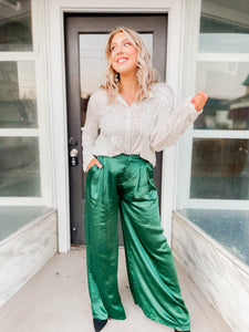 Rocking Around Wide Leg Pants