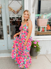 Load image into Gallery viewer, Heavenly Hibiscus Maxi Dress