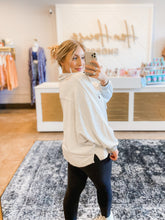 Load image into Gallery viewer, Favorite oversized half button pullover