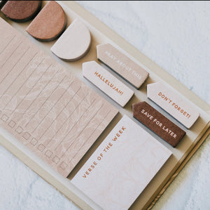 The Daily Grace Co - Blush Planner Stickies Set