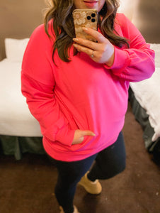Pretty in Pink Crewneck Sweatshirt