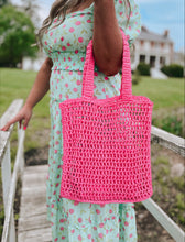 Load image into Gallery viewer, Bouvet Tote in Bubblegum