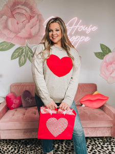 Love Letter Fuzzy Pullover