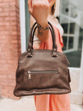 Load image into Gallery viewer, Noreen Satchel bag in Espresso