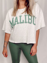 Load image into Gallery viewer, Malibu graphic crop tee