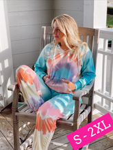 Load image into Gallery viewer, Just Lounging Tie Dye Set