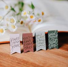 Load image into Gallery viewer, The Daily Grace Co - Words of Life Magnetic Bookmark Set