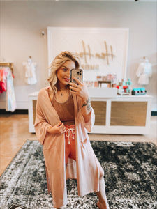 Jenny Linen Shorts in Rose