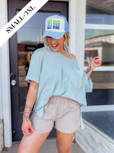Load image into Gallery viewer, Summer Slouchy Staple Tee - Mint